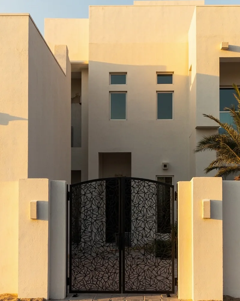 كشف تسربات المياه الدمام حي الفيصلية — مدخل الفيلا