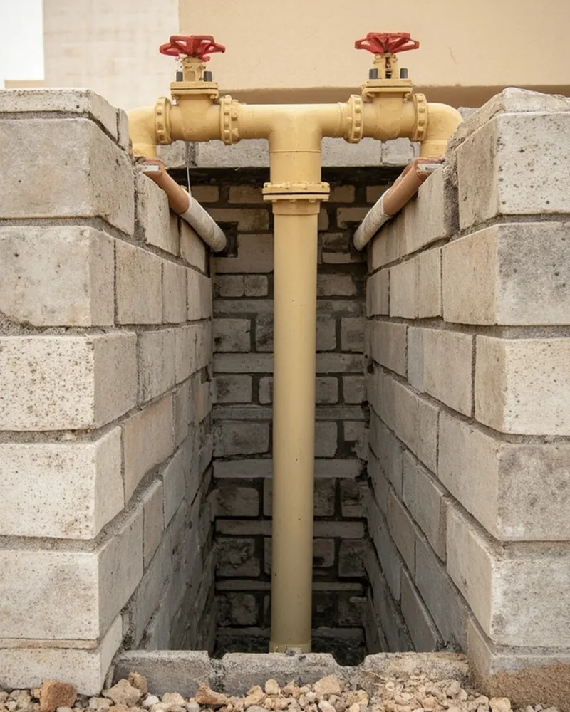 كشف تسربات المياه الرياض حي الوسيطاء — بعد الإصلاح