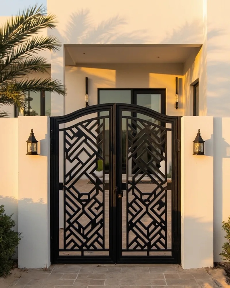 كشف تسربات المياه جدة حي البشائر — مدخل الفيلا