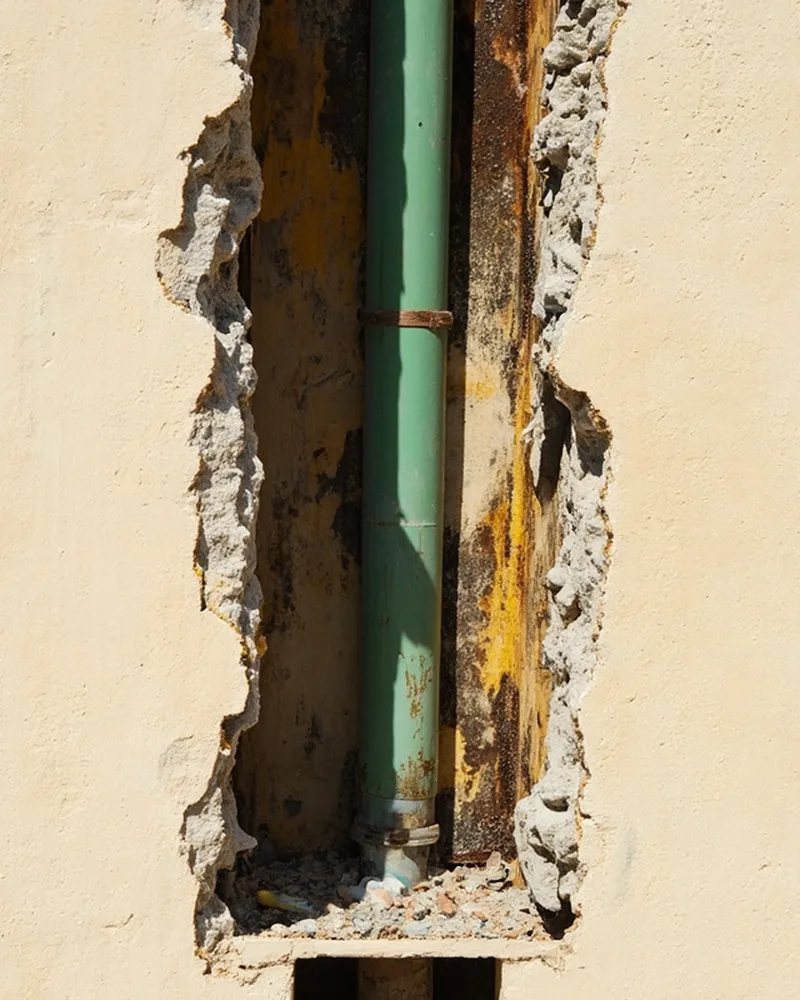 كشف تسربات المياه حائل حي اللقيطة — بعد الإصلاح